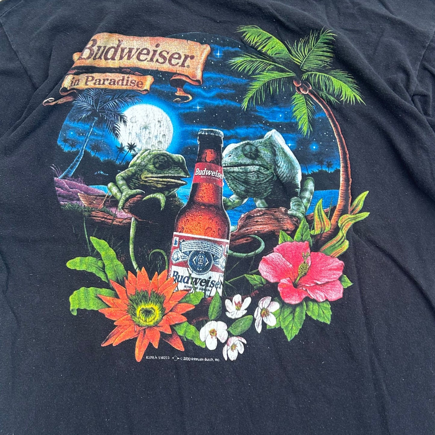2000 Budweiser Beer Tshirt