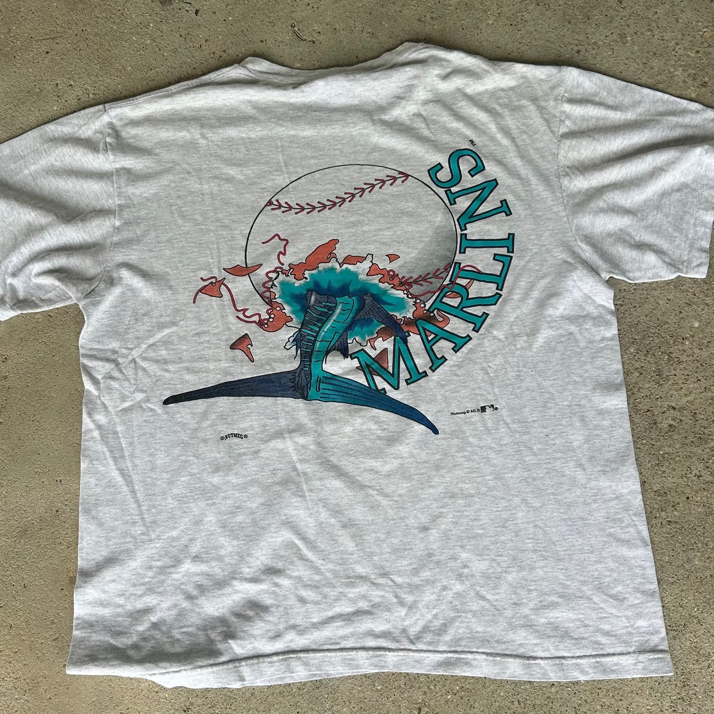 Vintage 90's Florida Marlins MLB Breakthrough T-Shirt