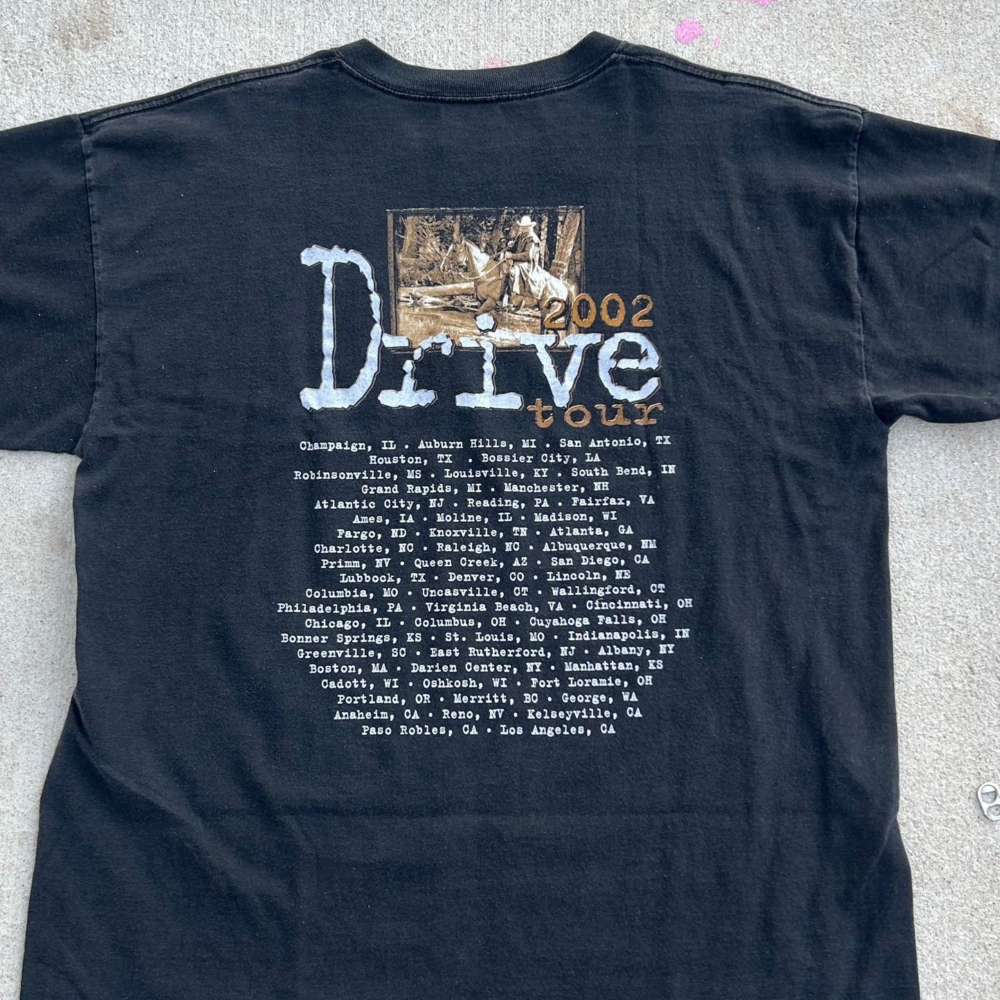 2002 Alan Jackson Drive Tour Tshirt