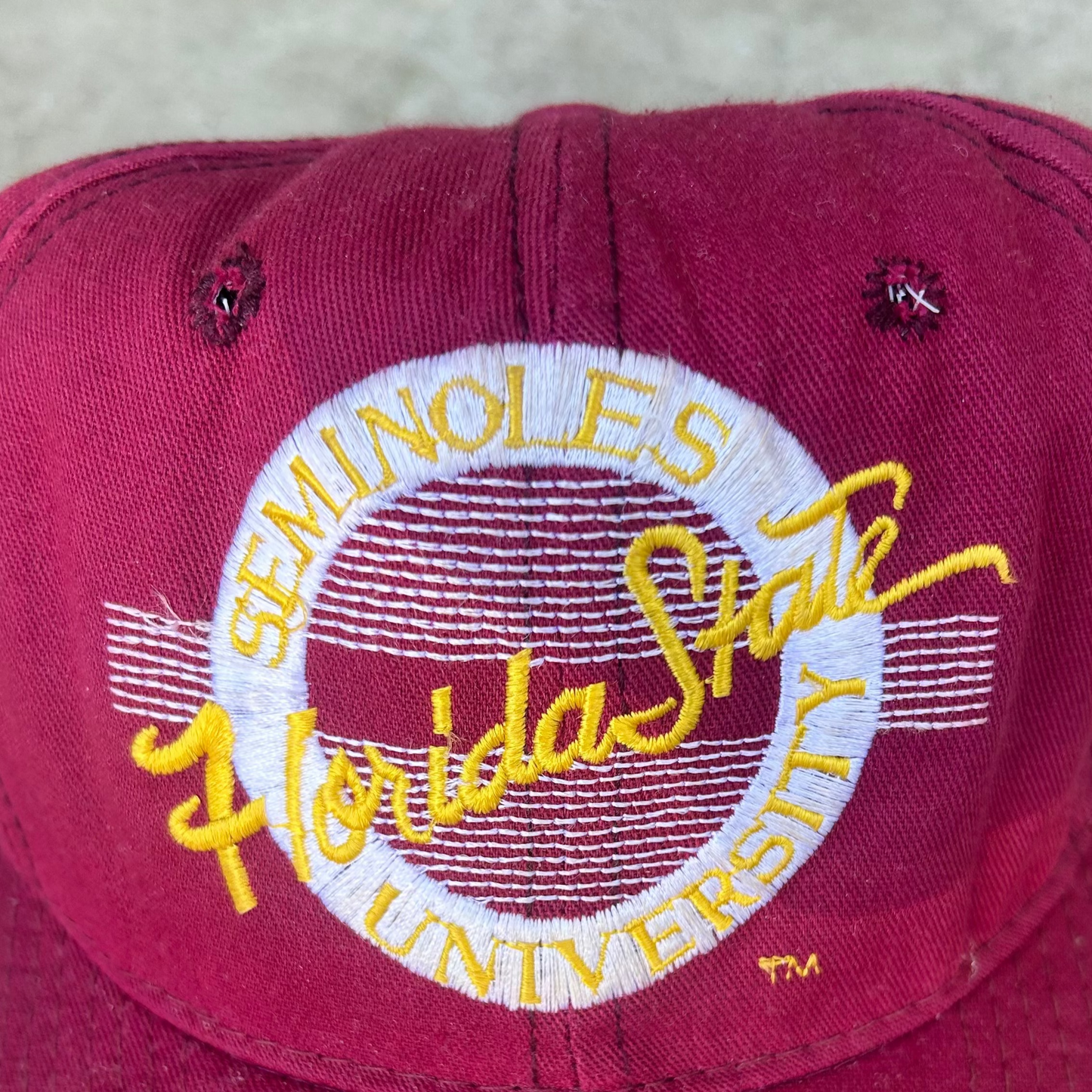 Vintage 90's Florida State University Seminoles Snapback Hat
