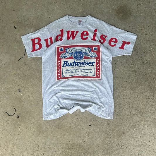 Vintage 1997 Budweiser Beer Promo T-shirt