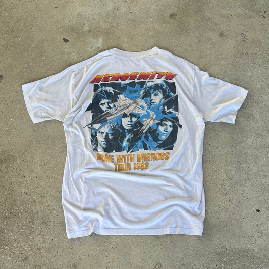 Vintage 1986 Aerosmith Band Tour T-Shirt