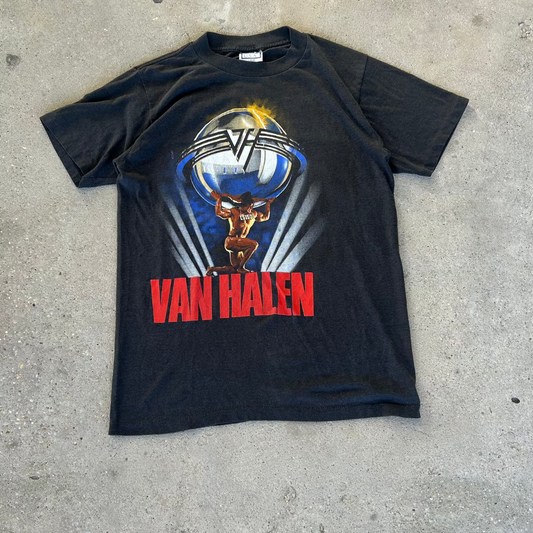 Vintage 1986 Van Halen Band Tour T-Shirt