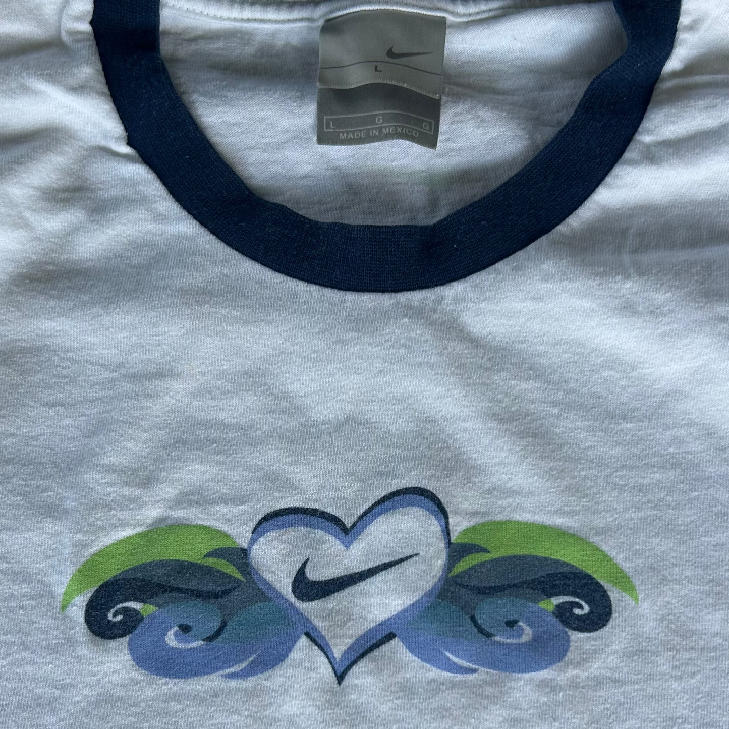 Y2K Nike Ringer T-Shirt