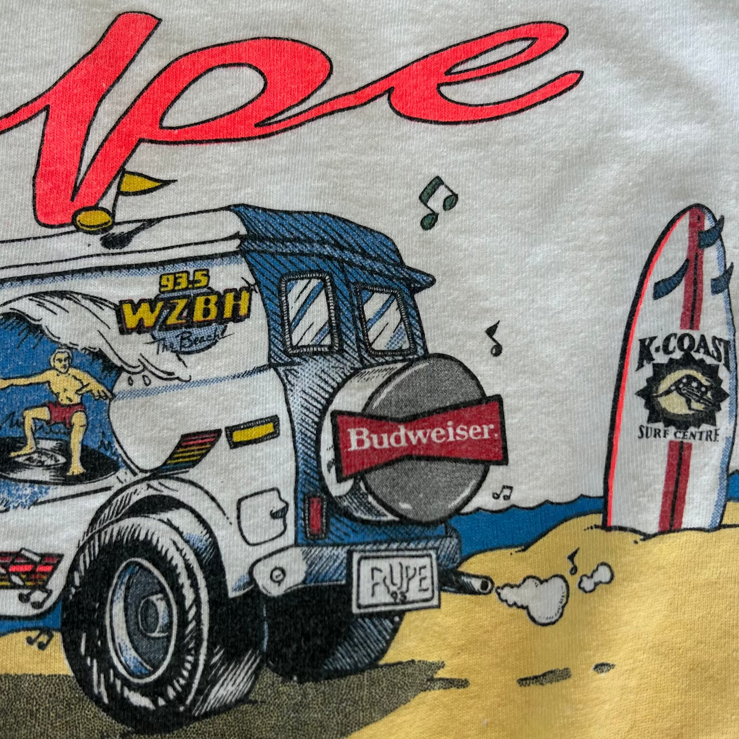 Vintage Summer of 1993 Surf T-Shirt