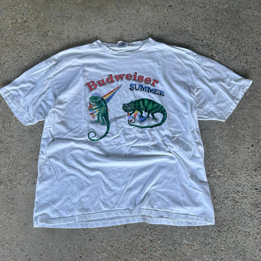Vintage 2000 Budweiser Summer Beer T-Shirt
