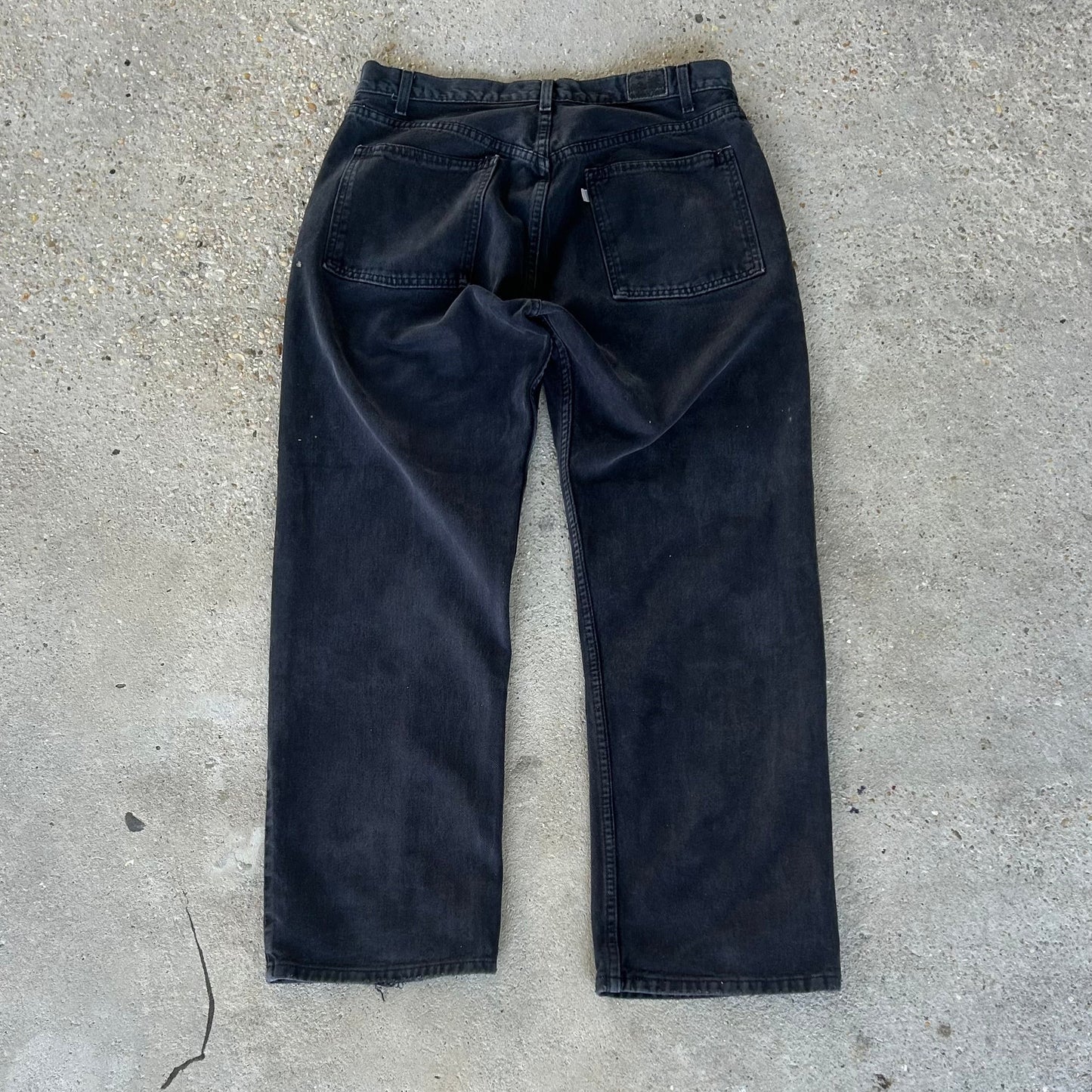 Black 2001 Levi Silvertab Jeans
