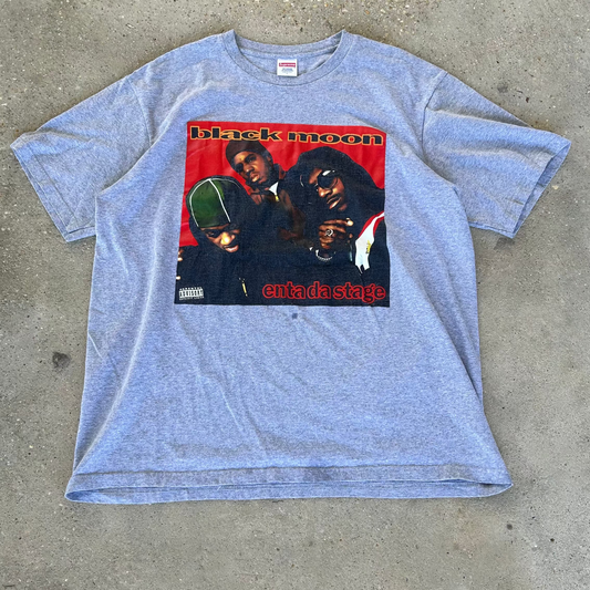Supreme Black Moon Rap T-Shirt