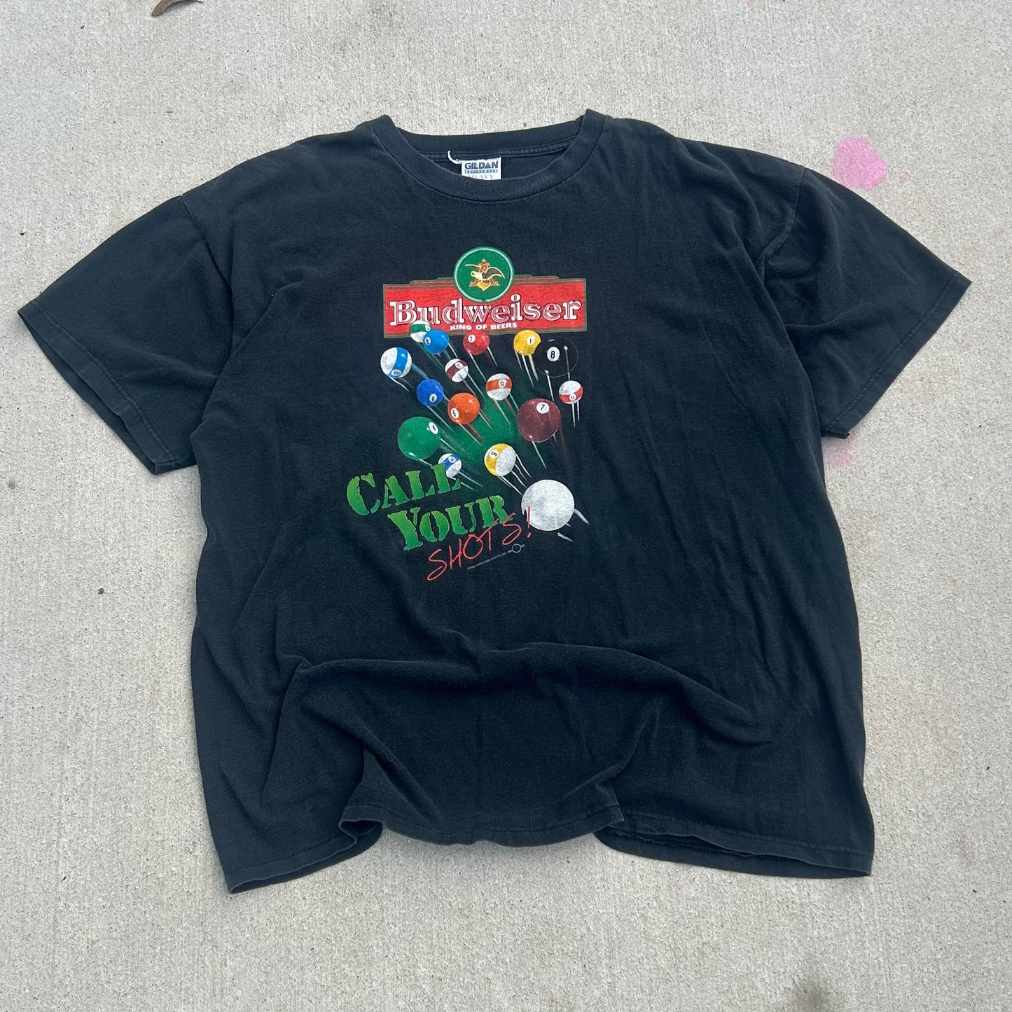 1998 Budweiser Beer Pool Tshirt