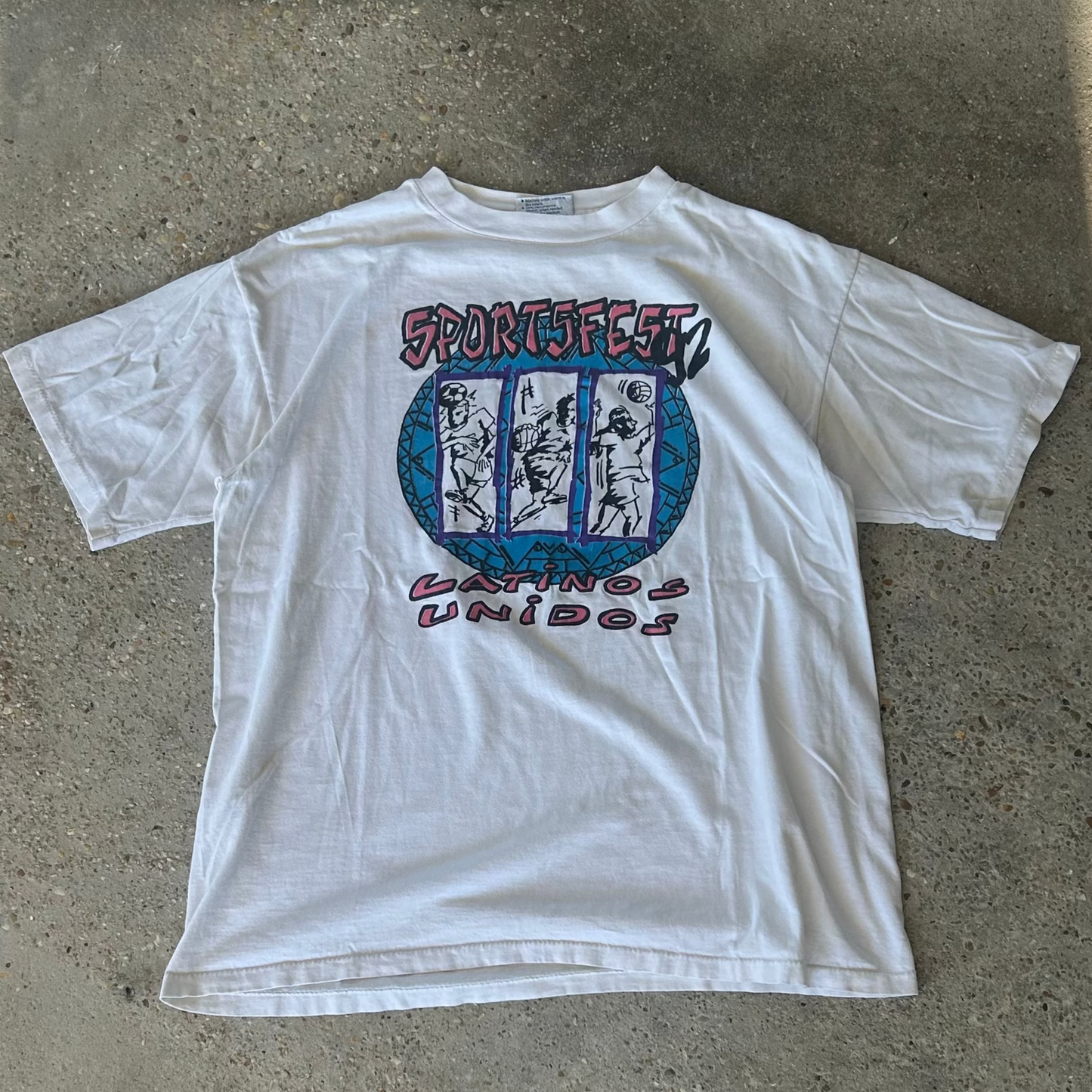Vintage 1992 Sportsfest Sports T-Shirt