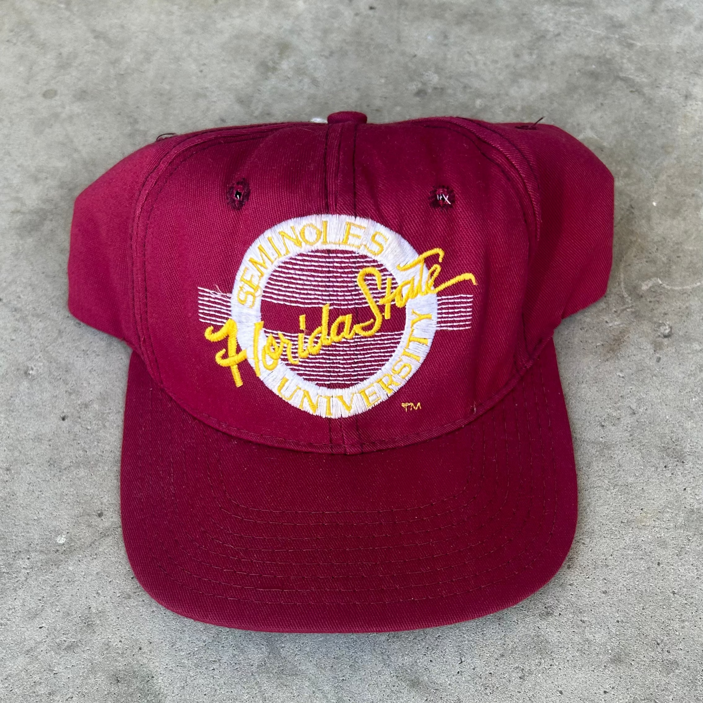 Vintage 90's Florida State University Seminoles Snapback Hat