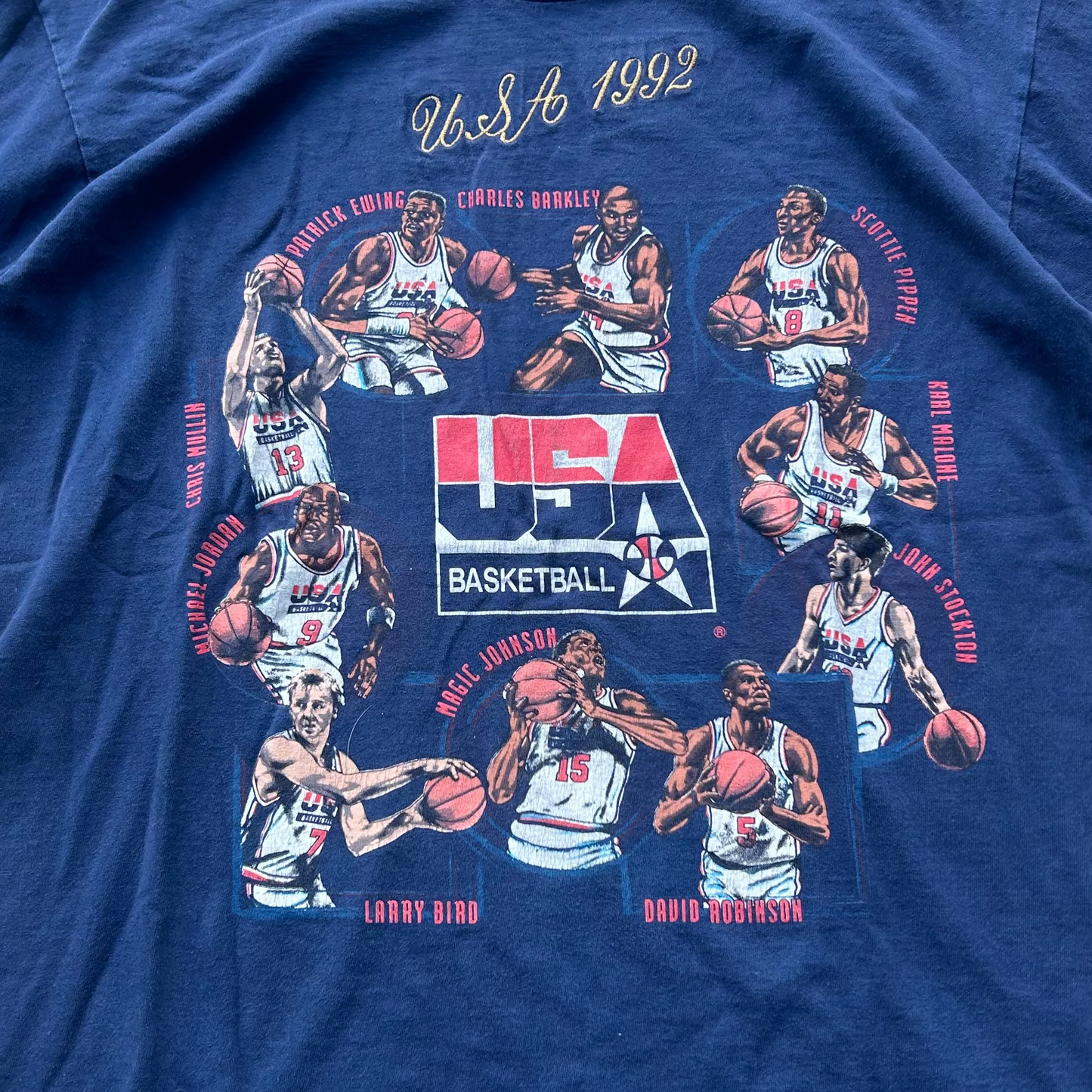 Vintage 1992 Dream Team USA Basketball Team