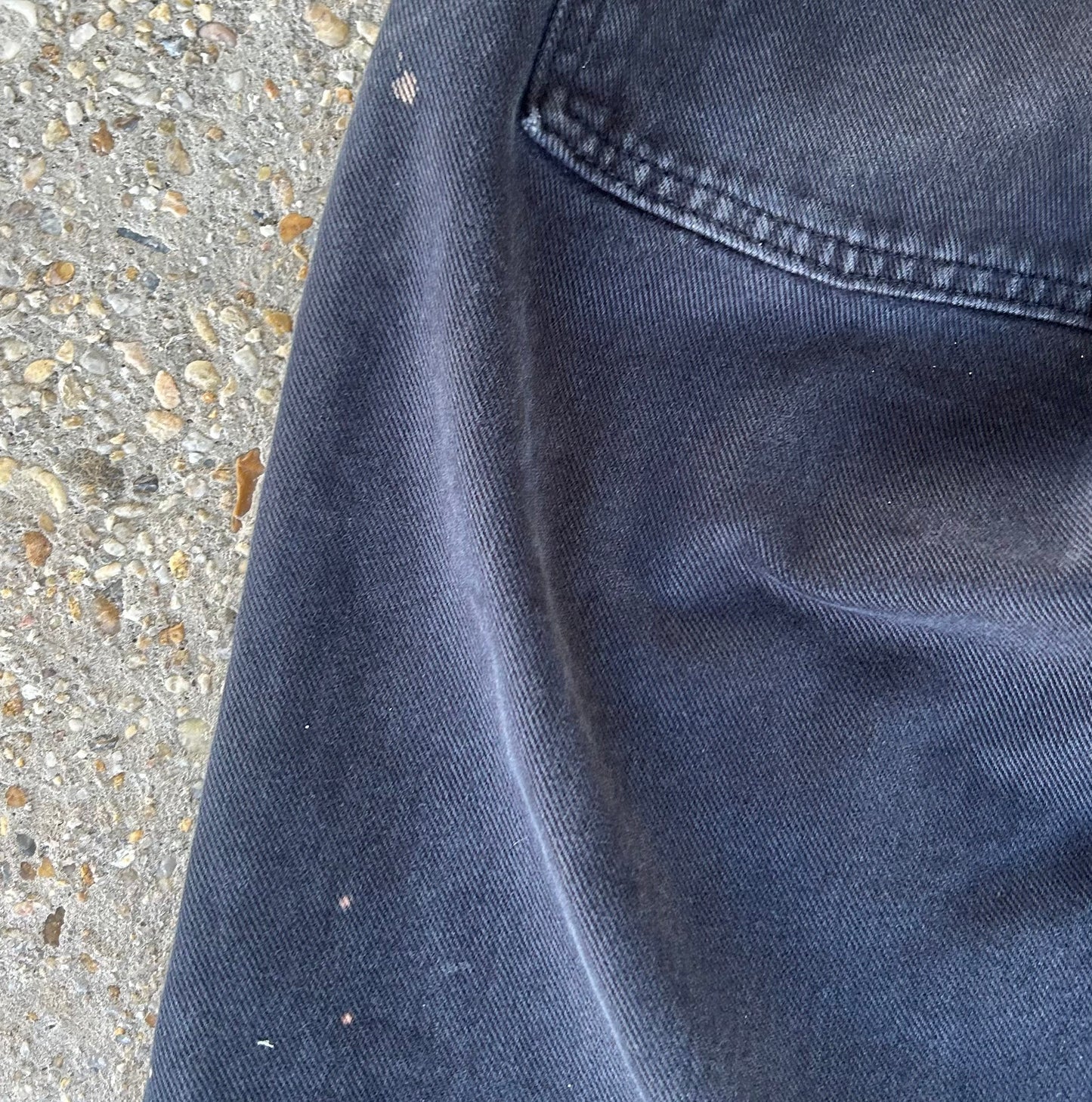 Black 2001 Levi Silvertab Jeans