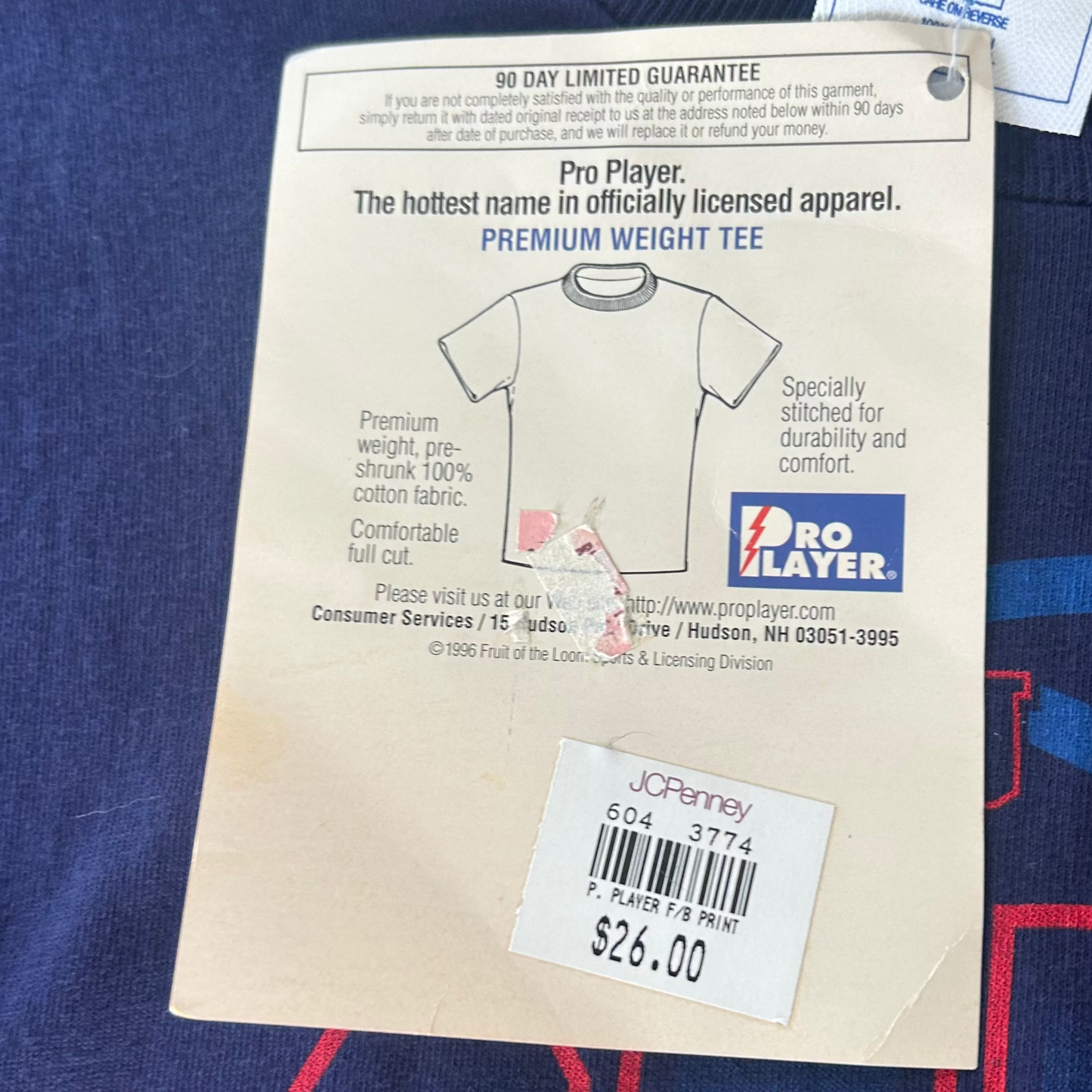 Vintage Deadstock 1996 Houston Rockets NBA T-Shirt