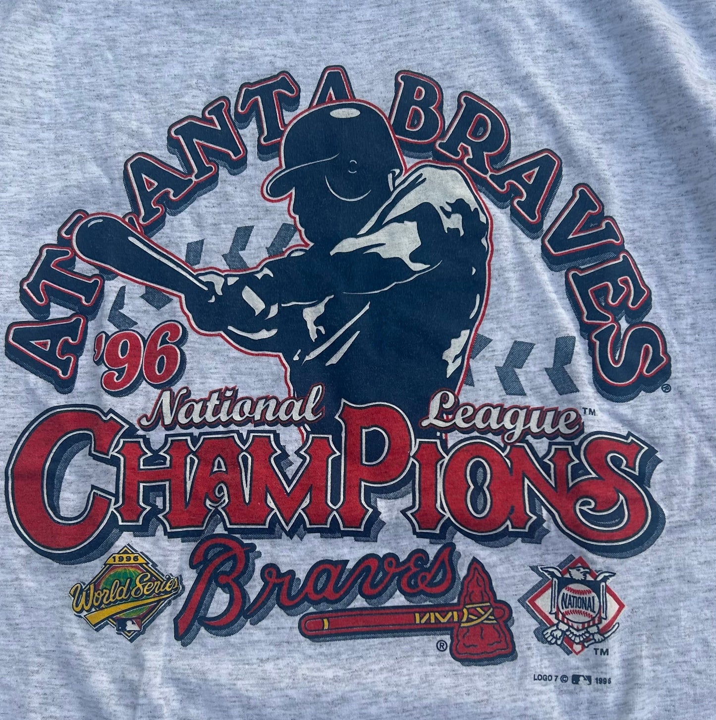 1996 Atlanta Braves MLB Tshirt