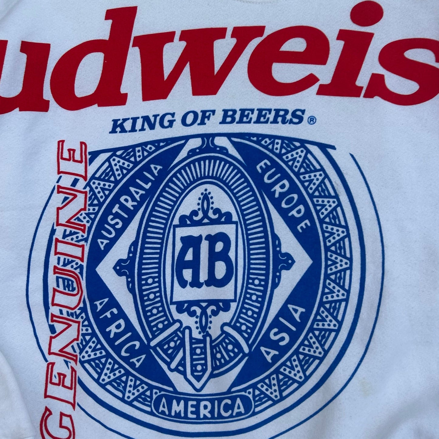 90s Budweiser Beer Sweatshirt