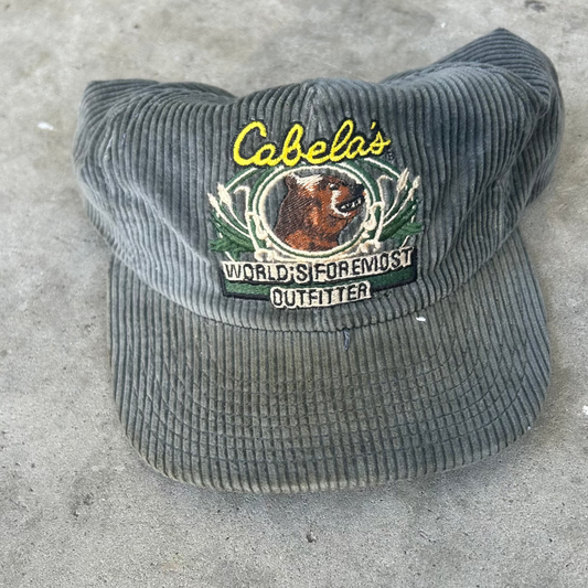 Vintage 90's Cabela's Corduroy Hat