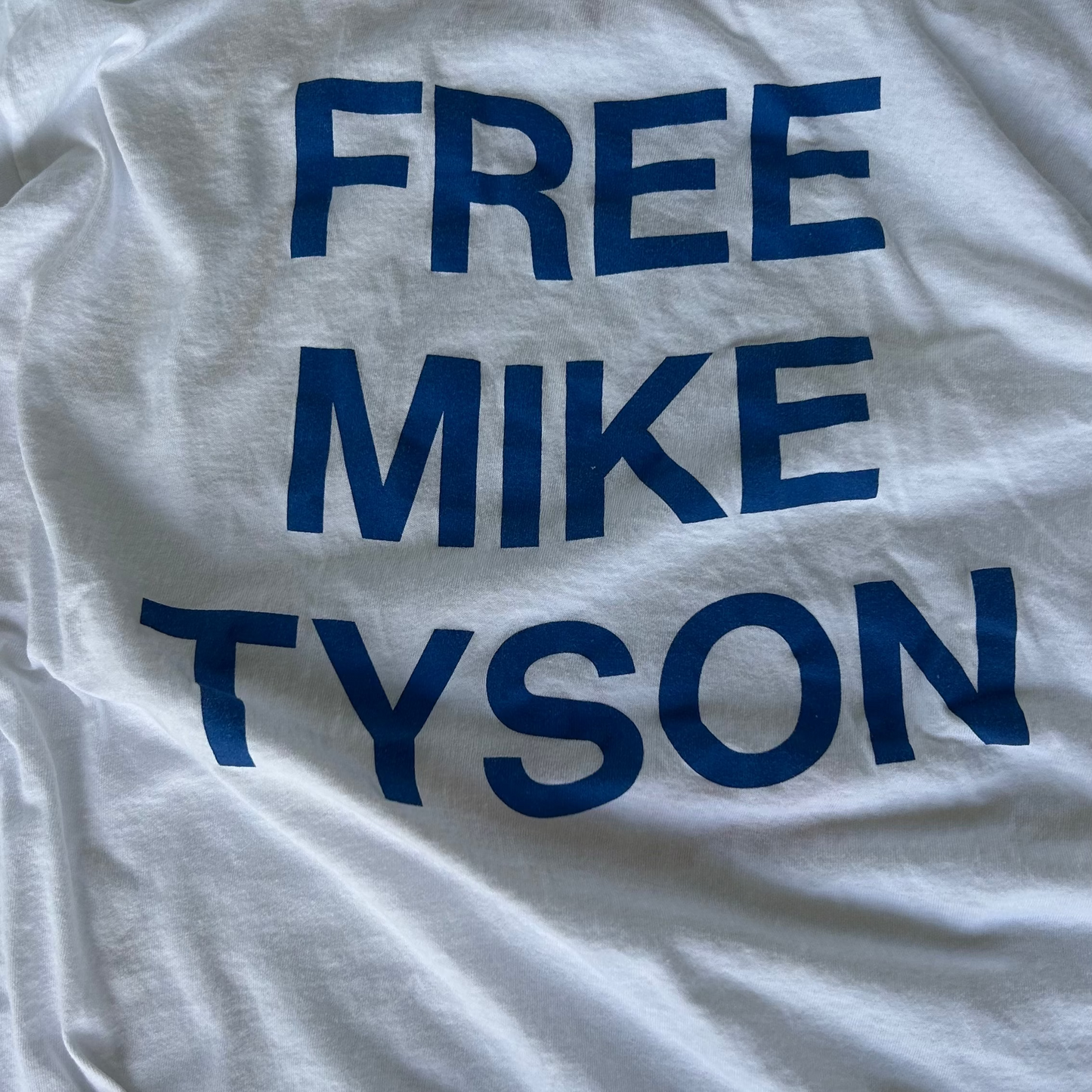 Vintage 90's Free Mike Tyson Boxing T-Shirt
