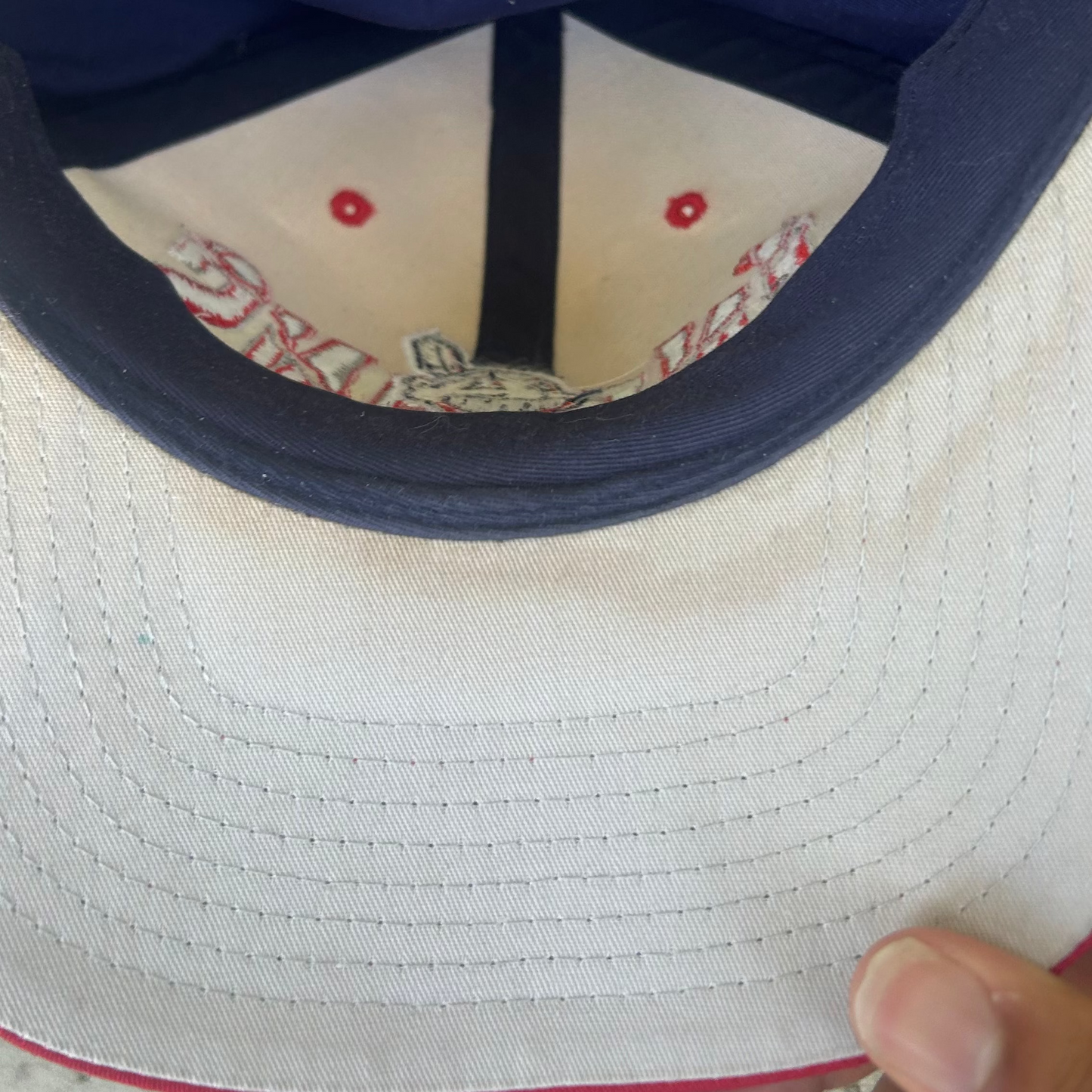 Vintage 90's Cleveland Indians Snapback Hat