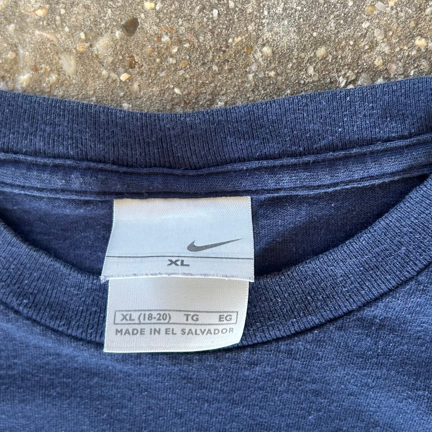 Y2K Nike Swoosh Flame Long Sleeve Shirt