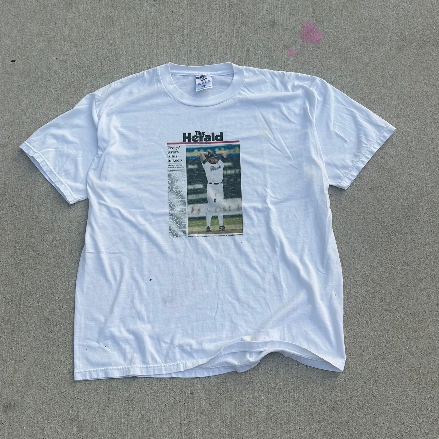 1990s Randy Johnson MLB Tshirt