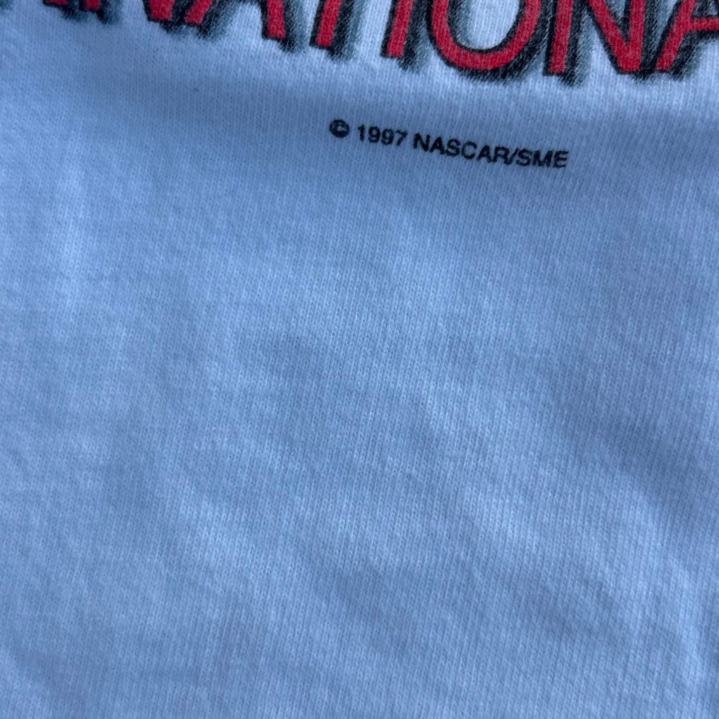 1997 NASCAR T-shirt