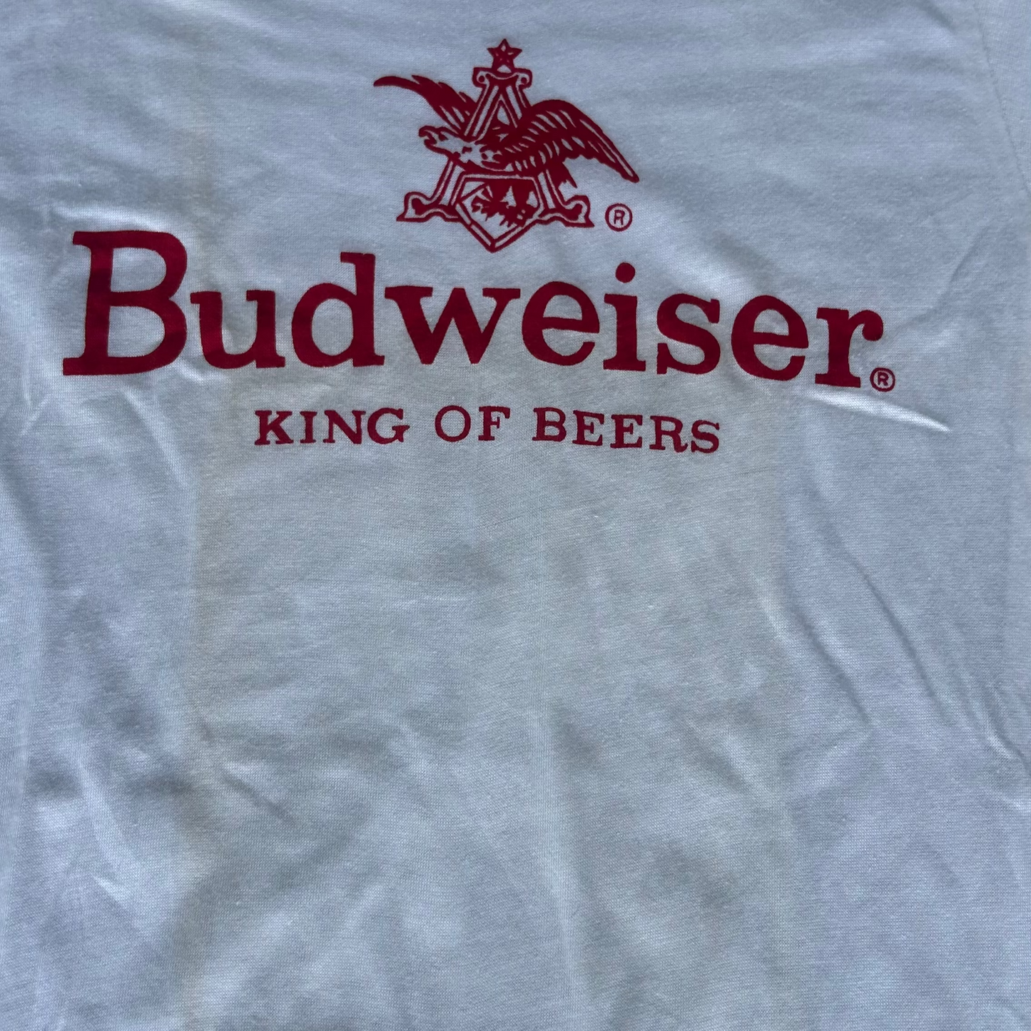Vintage 1960's Budweiser T-Shirt (New Old Stock)