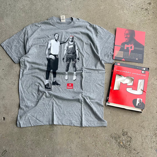 Vintage 90's Deadstock Michael Jordan x Spike Lee Collab T-Shirt