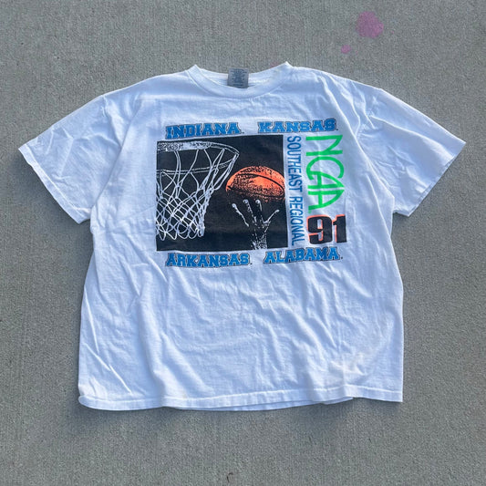 1991 College Basketball March Madness Tshirt
