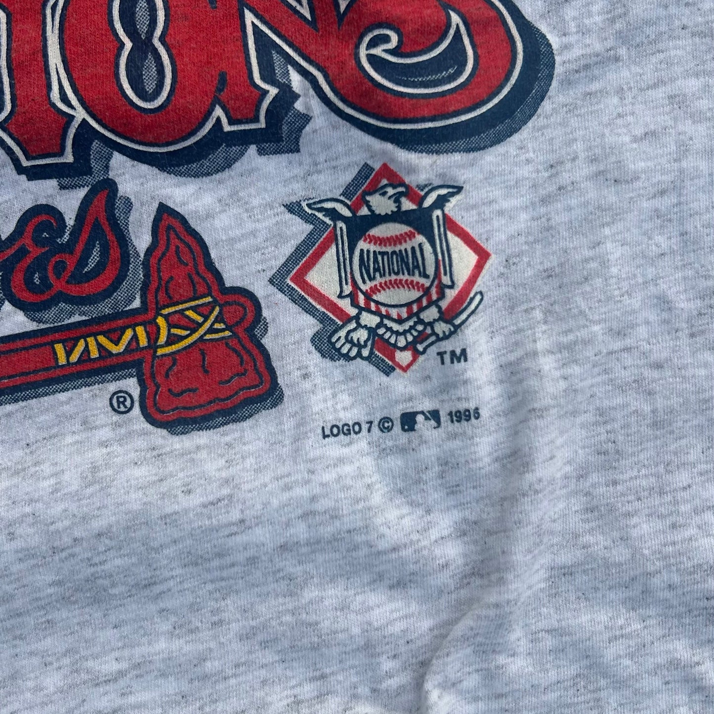1996 Atlanta Braves MLB Tshirt