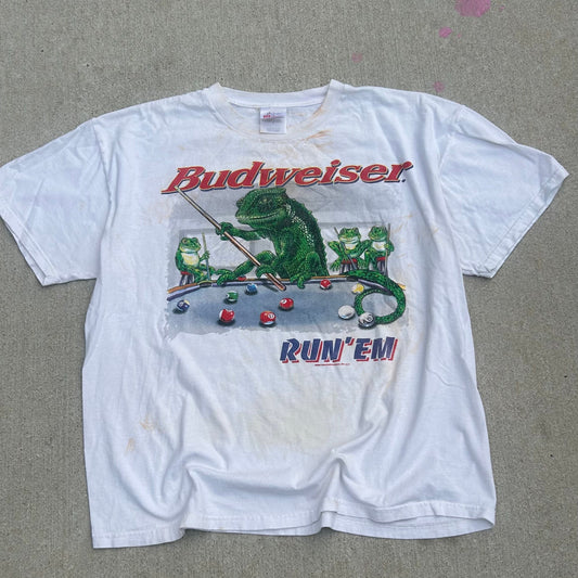 1999 Budweiser Beer Pool Tshirt