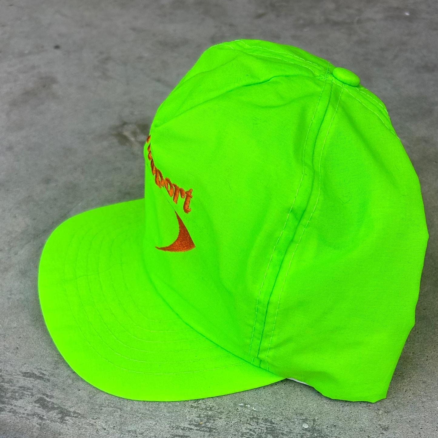 Vintage 90's NewPort Cigarettes SnapBack Short bill Hat