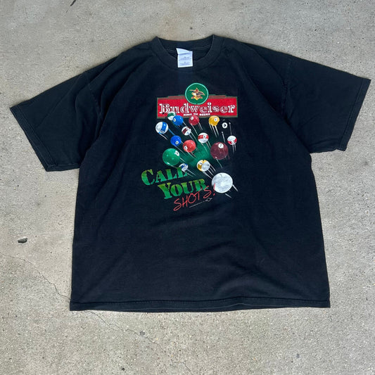 Vintage 1998 Budweiser Beer "Call Your Shots" T-shirt