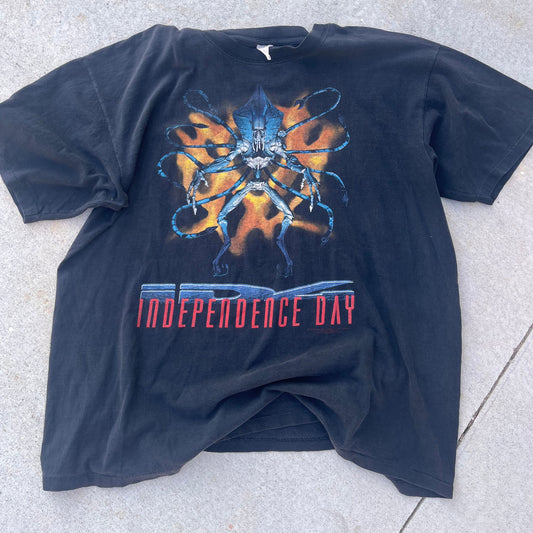Vintage 1996 Independence Day Movie Promo T-shirt