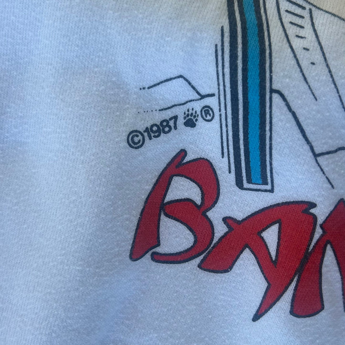 Vintage 1987 Banzai Skiing Sweatshirt