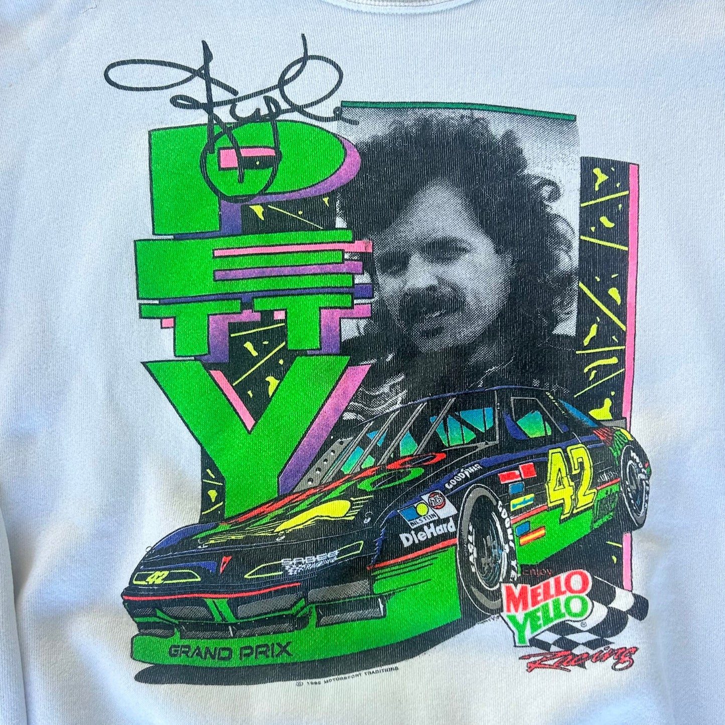 Vintage 1992 Kyle Petty NASCAR Sweatshirt