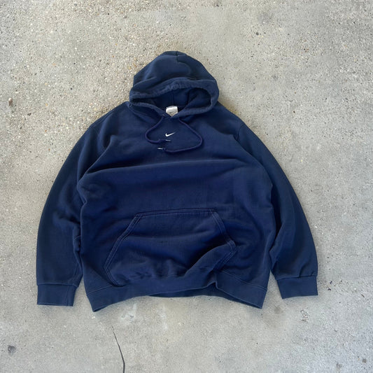 Vintage 2000's Nike Center Swoosh Hoodie