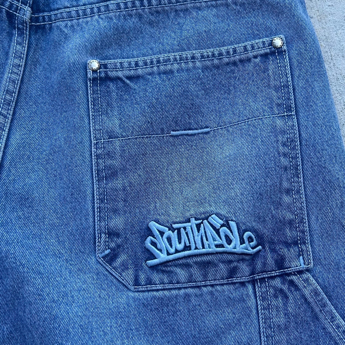Y2K Southpole Jean Shorts